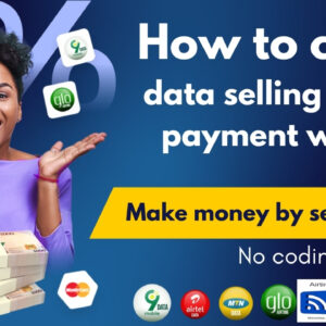 Data selling Website Script