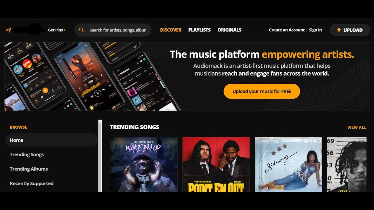 MUSIC SHARING WEBSITE