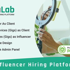 InfuLab - Influencer Hiring Platform