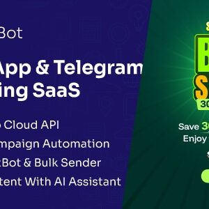 SaleBot - WhatsApp And Telegram Marketing SaaS - ChatBot & Bulk Sender