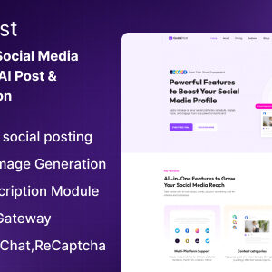 QuickPost – AI Social Media Scheduler (Multi-Platform Tool)